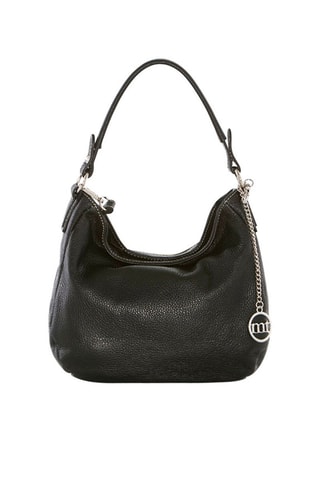 Sac porté épaile en cuir Molise - Noir