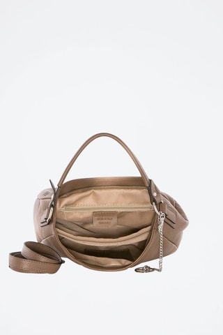 Sac porté épaile en cuir Molise - Marron