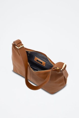 Sac porté épaule en cuir Ermanno - Marron