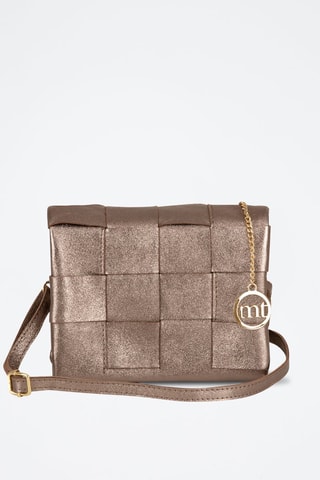 Sac bandoulière en cuir Empoli - Jaune