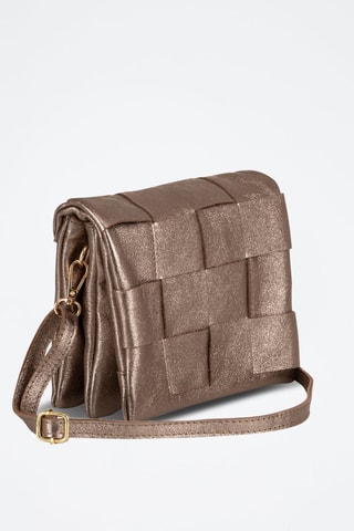 Sac bandoulière en cuir Empoli - Jaune