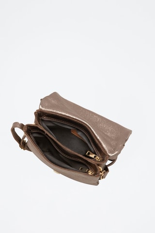 Sac bandoulière en cuir Empoli - Jaune