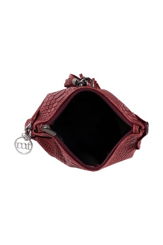 Sac bandoulière en cuir Navigli - Rouge