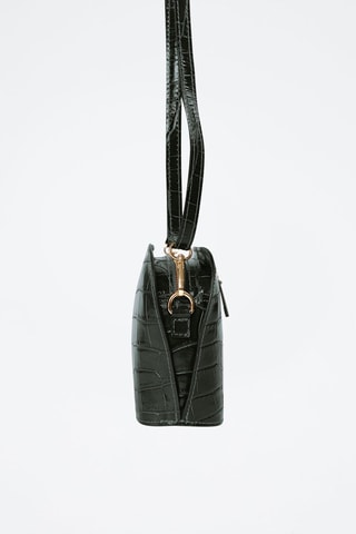 Sac bandoulière en cuir - Vert