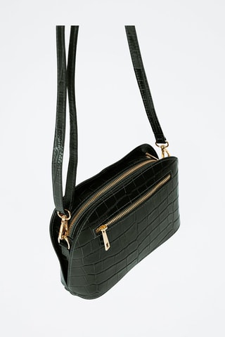 Sac bandoulière en cuir - Vert