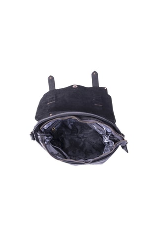 Sac bandoulière en cuir Cinisello - Noir