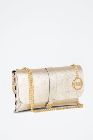 Sac bandoulière en cuir Vipiteno - Doré