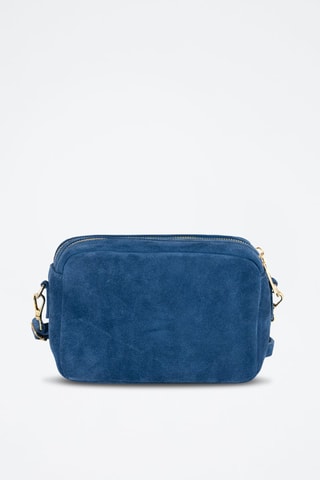Sac bandoulière en nubuck Vittadini - Bleu