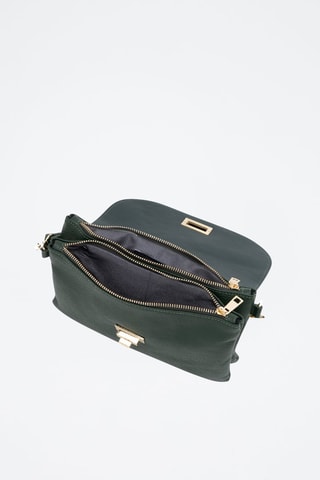 Sac bandoulière en cuir Masaniello - Vert