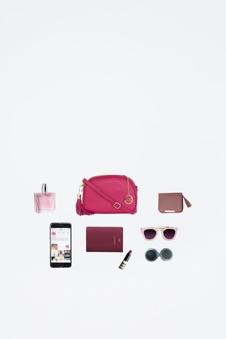 Sac bandoulière en cuir Gradisca - Rose