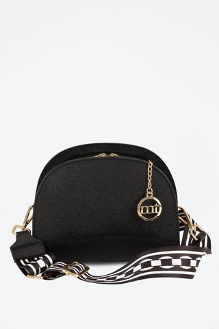 Sac bandoulière en cuir Cassala Noir
