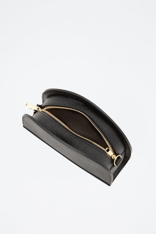 Sac bandoulière en cuir Cassala Noir