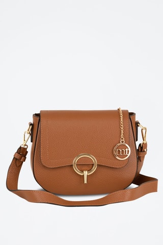 Sac bandoulière en cuir Carracci Marron