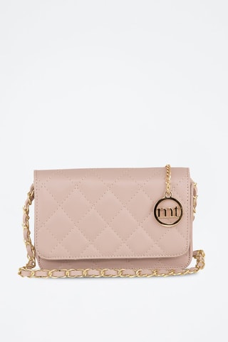 Sac bandoulière en cuir Ailanti Rose