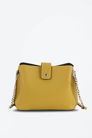 Sac bandoulière en cuir Frascati Vert