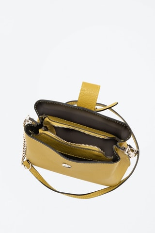 Sac bandoulière en cuir Frascati Vert