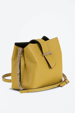 Sac bandoulière en cuir Frascati Vert