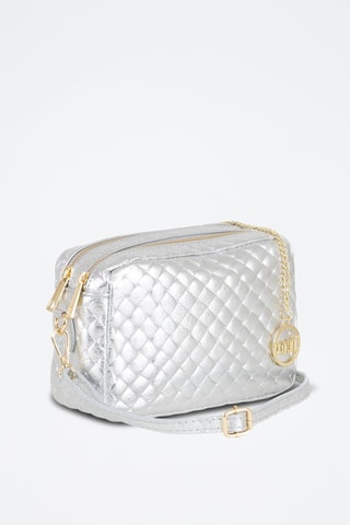 Sac bandoulière en cuir Zavattari - Argenté