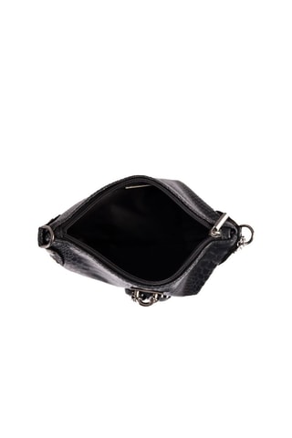 Sac bandoulière en cuir Navigli - Noir