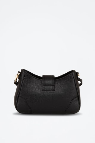 Sac bandoulière en cuir Cassolo - Noir