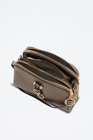 Sac bandoulière en cuir Certosa - Doré