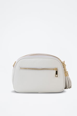Sac bandoulière en cuir Gradisca - Blanc