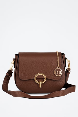 Sac bandoulière en cuir Carracci - Marron