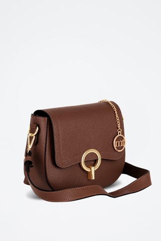 Sac bandoulière en cuir Carracci - Marron