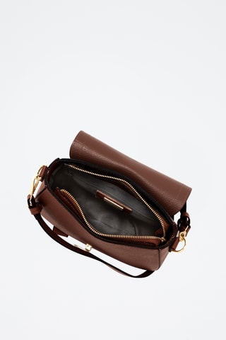 Sac bandoulière en cuir Carracci - Marron