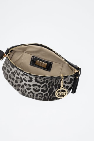 Sac bandoulière en cuir Perugino - Noir