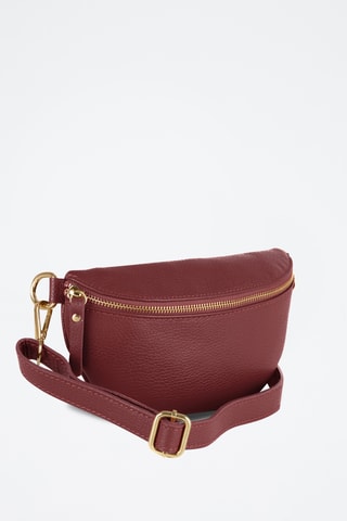 Sac bandoulière en cuir Perugino - Rouge