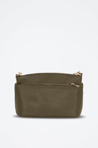 Sac bandoulière en cuir Bardolino - Vert