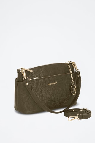 Sac bandoulière en cuir Bardolino - Vert