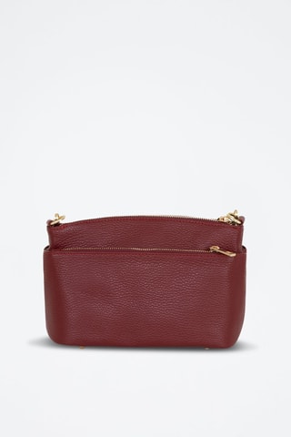 Sac bandoulière en cuir Bardolino - Rouge