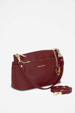 Sac bandoulière en cuir Bardolino - Rouge