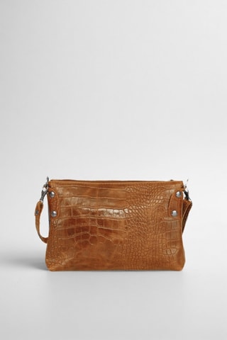 Sac bandoulière en cuir Abano - Marron