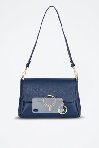 Sac bandoulière en cuir Ciovassino - Bleu