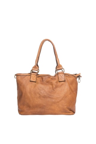 Cabas en cuir Sirio Camel