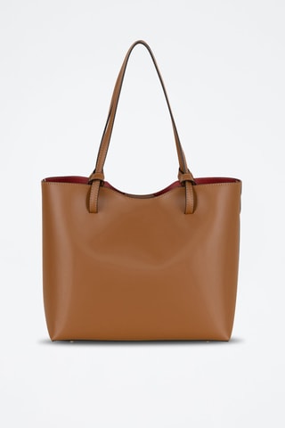 Sac porté épaule en cuir Zanella - Marron