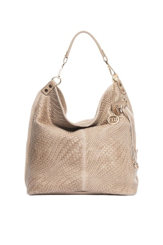 Cabas en cuir Niguarda - Taupe