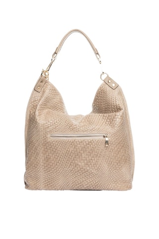 Cabas en cuir Niguarda - Taupe