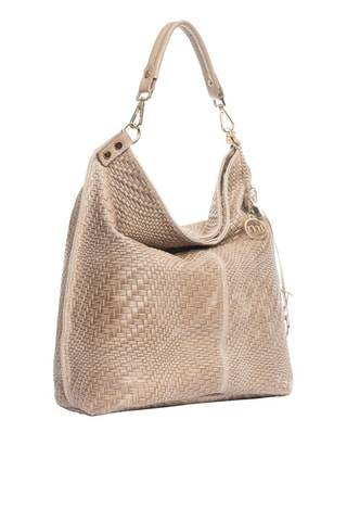 Cabas en cuir Niguarda - Taupe