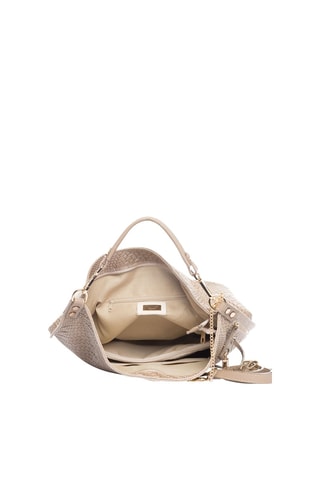 Cabas en cuir Niguarda - Taupe