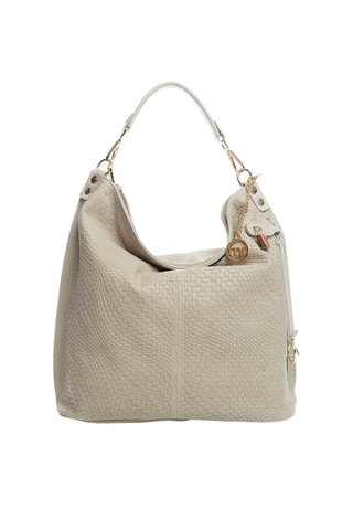 Cabas en cuir Niguarda - Beige