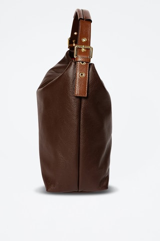 Cabas en cuir Ferrucci - Marron