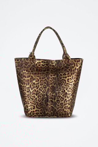 Cabas en cuir Barozzi - Doré