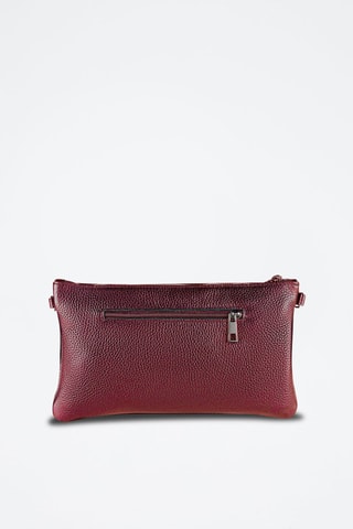 Pochette en cuir Caradosso - Bordeaux