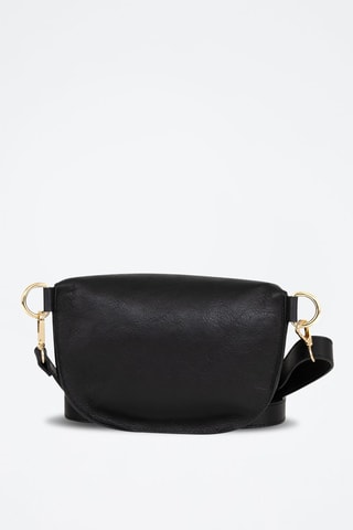 Sac banane en cuir Eginardo - Noir