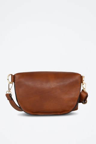 Sac banane en cuir Eginardo - Marron
