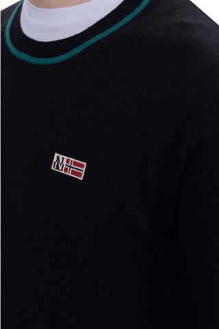 Pull en laine Donori C - Noir